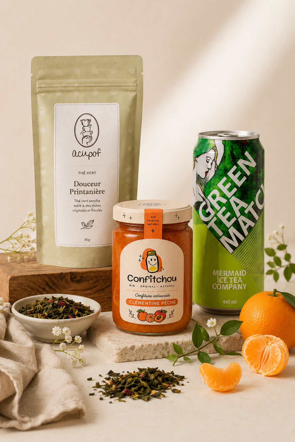 Produits et packagings gourmands